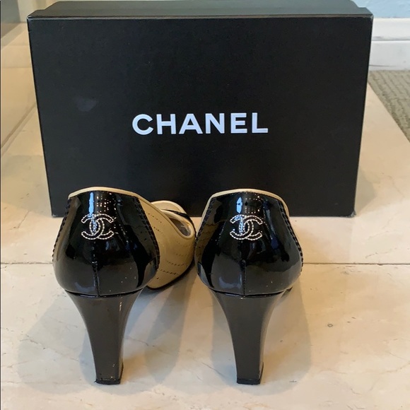 Chanel authentic mocassins- loafers beige - Picture 2 of 8